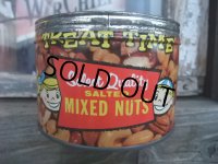 Vintage MIXED NUTS Tin Can (NK-257)