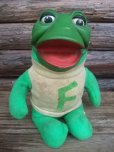 画像1: 70s Vintage Rushton NZR Freddie the Frog Doll (NK-256) (1)