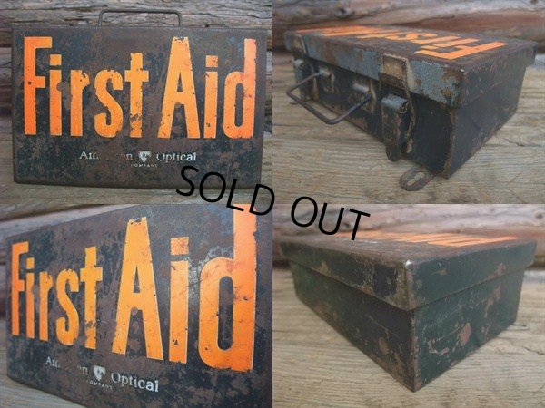 画像2: Vintage AO First AID Cabinet Box (NK250)