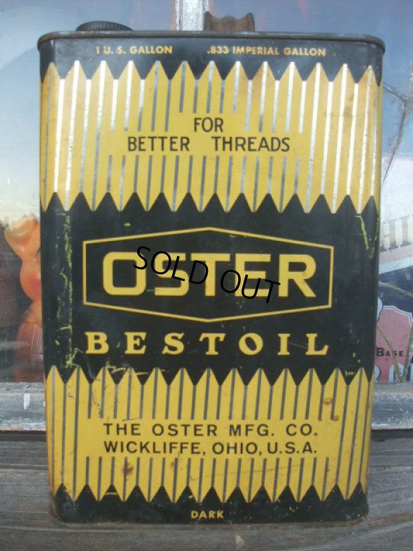 画像1: Vintage OSTER 1GL Motor Gas/Oil  Can (NK-269) 