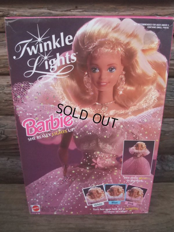 画像1: 90s Mattel Twinkle Lights Barbie (NK-285) 