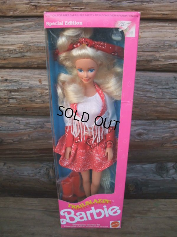 画像1: 90s Mattel Trailblazin Barbie (NK-274) 