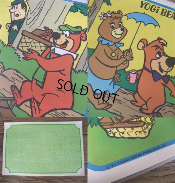 画像2: 70s Vintage Luch Mat YOGI BEAR (NK-301) 