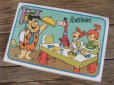 画像1: 70s Vintage Luch Mat FLINTSTONE (NK-300)  (1)