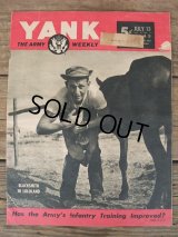 40s YANK The Army Weekly Magazine / Vo4,No4 (NK-339) 