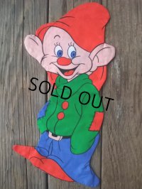 Dopey Vintage Fabric Pillow Cushion Panel (NK-348) 
