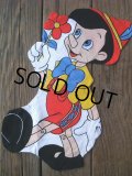 Pinocchio Vintage Fabric Pillow Cushion Panel (NK-347) 