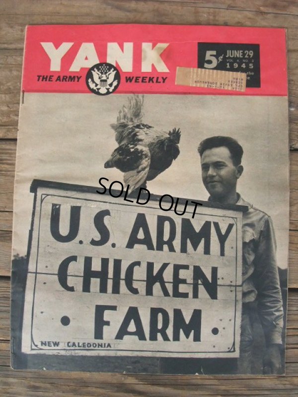 画像1: 40s YANK The Army Weekly Magazine / Vo4,No2 (NK-338) 