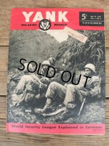 40s YANK The Army Weekly Magazine / Vo4,No6 (NK-341) 