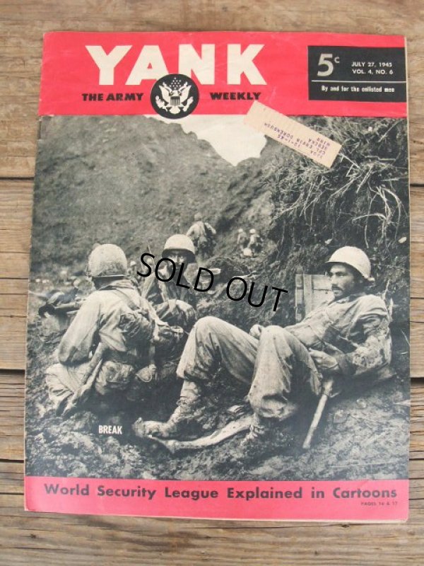 画像1: 40s YANK The Army Weekly Magazine / Vo4,No6 (NK-341) 