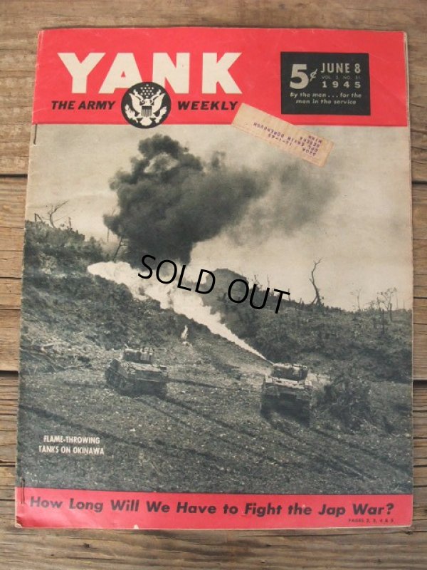 画像1: 40s YANK The Army Weekly Magazine / No51 (NK-337) 