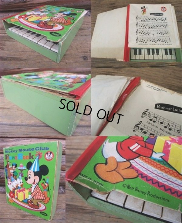 画像3: Vintage Mickey Piano Book (NK-346) 