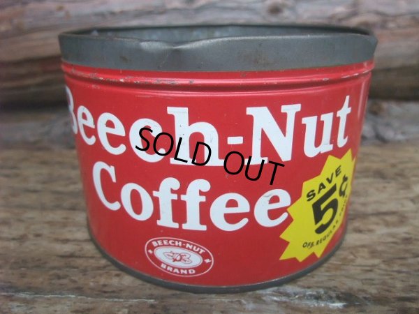 画像1: Vintage Beech Nut Coffee Tin Can (NK-384)