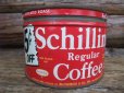 画像1: Vintage Schilling Regular Coffee Tin Can (NK-385) (1)