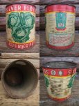 画像2: Vintage SILVER FLOSS Tin Can (NK-390) (2)