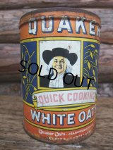 Vintage Quaker Oats Tin Can (NK389)