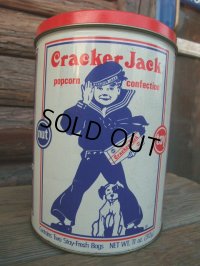 90s Vintage Cracker Jack Tin Can #07 (NK-431）