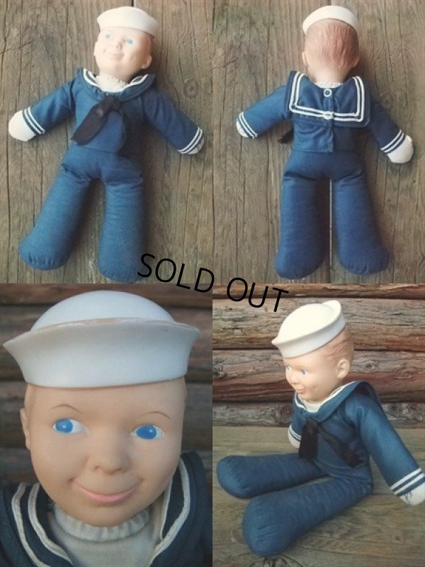 画像2: 80s Vintage / Cracker Jack Sailor Jack 13' Doll (NK-432）