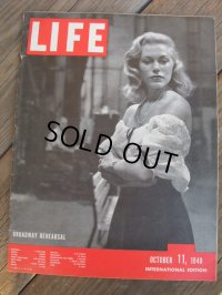 40s LIFE Magazine / Oct 11,1948 (NK-443) 