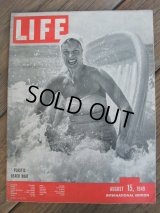 40s Vintage LIFE Magazine / Aug 15,1949 (NK-448) 
