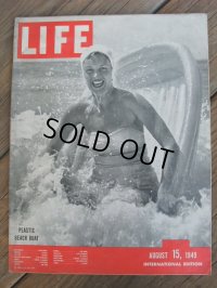 40s Vintage LIFE Magazine / Aug 15,1949 (NK-448) 