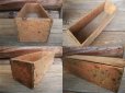 画像2: Vintage Wooden Cheese Container Box #E (NK440） (2)