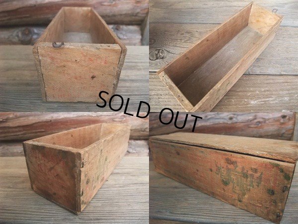画像2: Vintage Wooden Cheese Container Box #E (NK440）