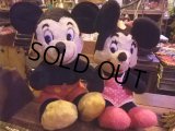 Vintage Mickey&Minnie Plush Doll Set　(NK-443) 