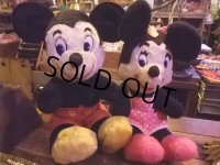 Vintage Mickey&Minnie Plush Doll Set　(NK-443) 