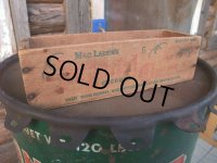 Vintage Wooden Cheese Container Box #F (NK-441）