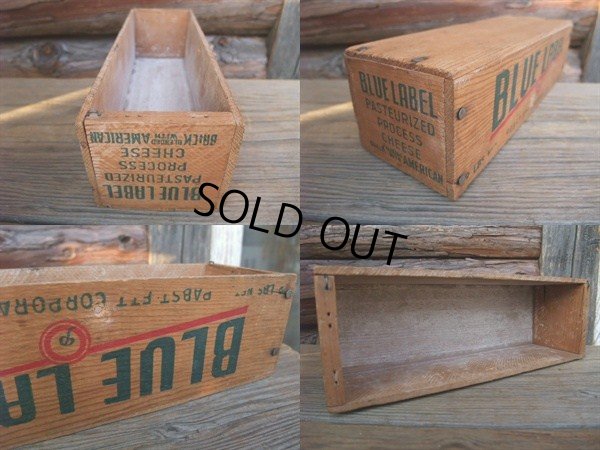 画像2: Vintage Wooden Cheese Container Box #D (NK439）