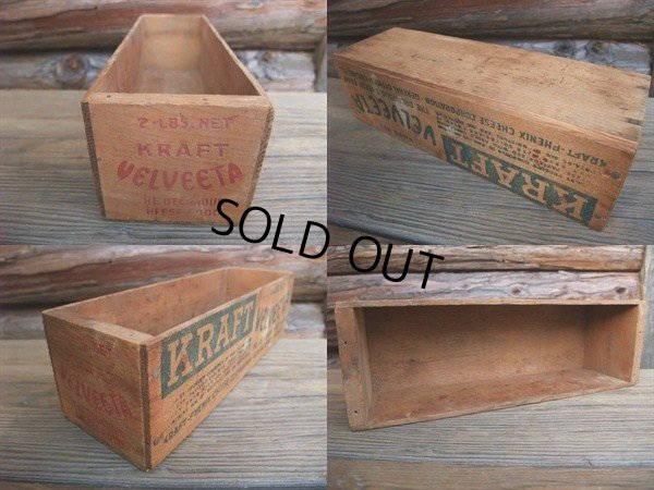 画像2: Vintage Wooden Cheese Container Box #B (NK-437）