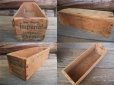 画像2: Vintage Wooden Cheese Container Box #F (NK-441） (2)
