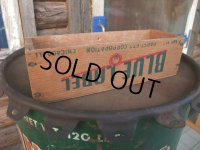 Vintage Wooden Cheese Container Box #D (NK439）