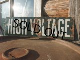 40s Vintage High Voltage Porcelain Sign (NK-470)