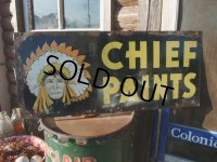 Vintage CHIEF PAINTS Metal Sign (NK-467)