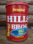 画像1: Vintage Hills Bros Coffee Tin Can #C (NK-387) (1)