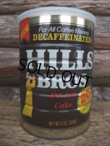 Vintage Hills Bros Coffee Tin Can #D (NK-388)