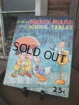 60s Vintage Disney School Tablet (NK-479) 