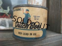 Vintage Dutch Boy Paint / Red Lead in Oil Can (NK495)