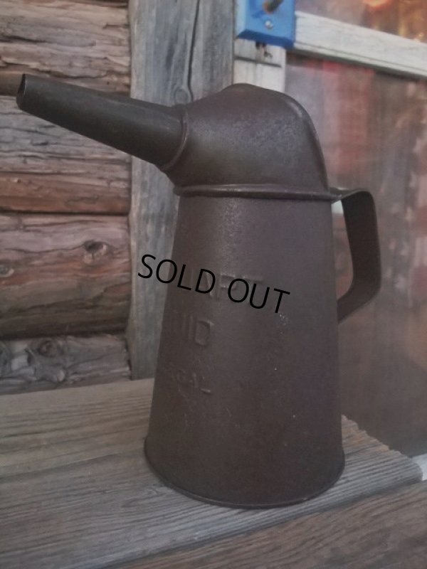 画像1: Vintage Liquid Oil Can #B (NK-491)