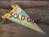 Vintage Souvenir Pennant / DEATH VALLEY (NK-510) 