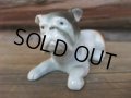 60s Vintage Bulldog Ceramic Statue  (NK-547)