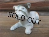60s Vintage Bulldog Ceramic Statue  (NK-547)