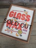 Vintage GLASS WAX Advertising Poster (NK-563) 