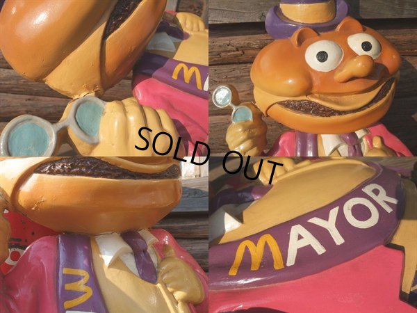 画像3: 70s Vintage McDonalds Mayor McCheese Wall Display (NK587)