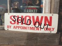 Vintage Sign / SHOWN (NK593) 