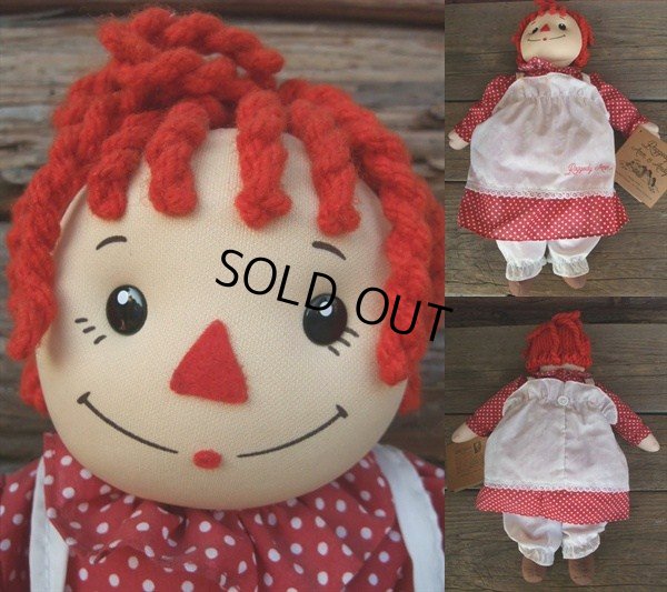 画像2: Raggedy Anne&Andy / Kusunoki Doll 48cm (NK-629)