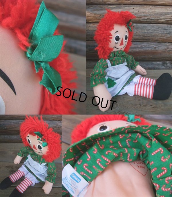 画像3: Raggedy Anne&Andy / Rug Doll - Xmas (NK628)