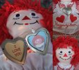 画像2: Raggedy Anne&Andy / Rug Doll - I love you (NK-625) (2)